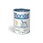 Monge Monoproteico Pate konservai &scaron;unims Vi&scaron;tiena, tik vienos rū&scaron;ies mėsa 400g