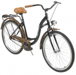 Miesto dviratis AZIMUT Classic 26" 2021, juodas