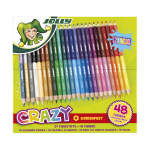 Dvipusiai spalvoti pie&scaron;tukai Superstics Crazy, Jolly, 48 spalvos