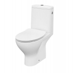 Unitazas MODUO 651 011 CLEAN ON horizontalus 3/5l, sėdynė duroplast SC EO
