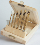 Frezų - grąžtų rinkinys, 6vnt.