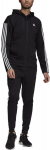Sportinis kostiumas vyrams Adidas M Rib Tracksuit Black, juodas
