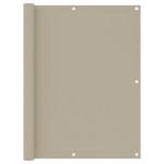 Balkono pertvara vidaXL 120x600 cm geltona