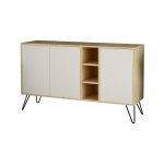 Komoda Kalune Design 855, 142 cm, &scaron;viesiai ruda/balta