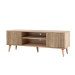 TV staliukas Kalune Design 863(I), smėlio spalvos/ąžuolo spalvos