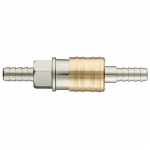 Suslėgto oro greitoji jungtis + greito prijungimo antgalis 8 mm žarnai