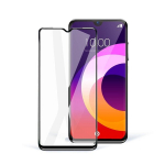 LCD apsauginis stikliukas 5D Full Glue Ceramic Glass Apple iPhone XR/11 lenktas juodas
