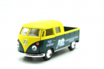 Automodelis Kinsmart 1963 Volkswagen Bus Double Cab Pickup
