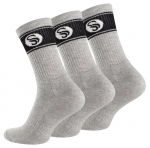 Sportinės kojinės vyrams Stark Soul Retro 2142, 3 poros, pilkos
