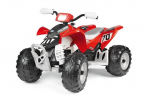 Peg Perego Vaiki&scaron;kas vienvietis elektrinis keturratis Polaris Outlaw 330W 12V, raudonas