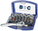 Bohrcraft PB23 įrankių ir antgalių rinkinys, 24 vnt