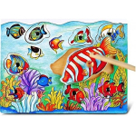 Medinis žaisliukas - žvejyba su magnetine me&scaron;kerė