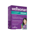 Maisto papildai vegetarėms ir veganėms Wellwoman Vegan, 60 tablečių