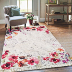 Kilimas Red Flowers 04 120x180 cm