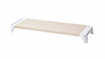 Monitoriaus stovas Bros&Company Pout Woody, baltas