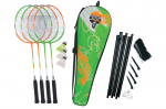 Badmintono rinkinys Talbot Torro 4 Attacker Plus, žalias
