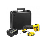 Akumuliatorinis daugiafunkcis įrankis Stanley Fatmax V20 + 2x2.0 Ah akumuliatoriai SFMCE500D2K