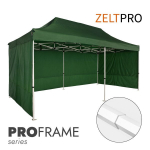 Prekybinė palapinė Zeltpro Proframe Žalia, 3x6