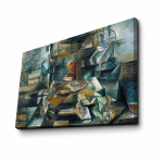 Reprodukcija Bottle and Fishes (Georges Braque)