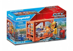 PLAYMOBIL - 70774 - Darbininkas ir konteineris - Įvairiaspalvis - Suaugusiesiems - Mi&scaron;rios medžiagos, AT05