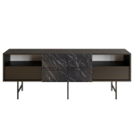 TV staliukas Kalune Design Derin, juodas