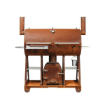 GrillSymbol Smoky Beast XL 150cm Barrel BBQ Smoker and Smoker Grillmoker and Smoker Grill