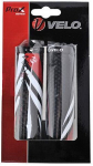 Vairo rankenėlės Velo ProX VLG-851AD3 130mm GEL Lock-on black-red