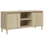 TV spintelė, 103,5x35x50 cm, ruda