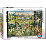 Dėlionė Eurographics, 6000-0830, The Garden of Earthly Delights, 1000 d.