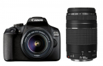 Canon EOS 2000D + EF-S 18-55mm III + EF 75-300mm III