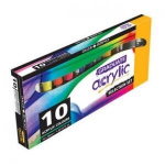 Akrilinių dažų rinkinys Graduate Selection Daler Rowney, 10 spalvų po 38ml.