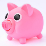 Kiaulė taupyklė "Jiggy Bank", rožinė PB-21072