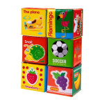 Bocioland mink&scaron;tos edukacines kaladėlės, 6vnt., BL015