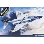 Klijuojamas Modelis Academy 12529 USN F-4J "VF-84 Jolly Rogers" 1/72