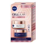 Rinkinys Nivea Cellular Expert Lift SPF30: dieninis kremas nuo rauk&scaron;lių, 50 ml + naktinis kremas nuo rauk&scaron;lių, 50 ml