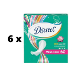 Higieniniai įklotai Discreet Water Lily, 60 vnt. x 6 vnt. pakuotė