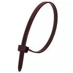 Dirželis nailoninis 7,6x370 mm rudas 100 vnt.