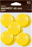 Grand magnetukai 40mm geltoni, 10 vnt.