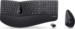 Perixx Periduo-605 belaidė ergonomi&scaron;ka klaviatūra ir vertikali pelė
