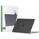 13 col. MacBook Air&ldquo; M2/M3/2022&ndash;2024 dėklas &ndash; matinė juoda spalva