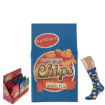 Kojinės vyrams dovanų dėžutėje Potato Chips socks, Paprika