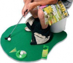 Tualetinis golfas - linksmas žaidimas ir originali dovana