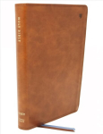 NET Bible, Thinline Large Print, Leathersoft, Brown, Comfort Print: Holy Bible Large type / large print edition