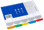 Starpak A5 kartono skirtukai, 5 spalvos