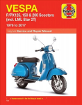 Vespa P/PX125, 150 & 200 Scooters (incl. LML Star 2T) (78-17) 11th New edition