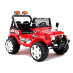 Vaiki&scaron;kas elektromobilis Jeep Raptor ,Raudonas