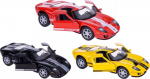 Metalinis automobilis Ford Gt, 1:36, su atgaline eiga