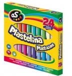 Plastilino rinkinys Astra, 24 spalvos