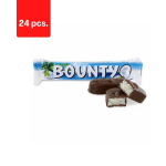 &Scaron;okoladinis batonėlis Bounty, 57 g x 24 vnt.
