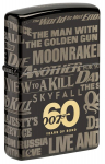Žiebtuvėlis Zippo 48576 James Bond 60th Anniversary Collectible